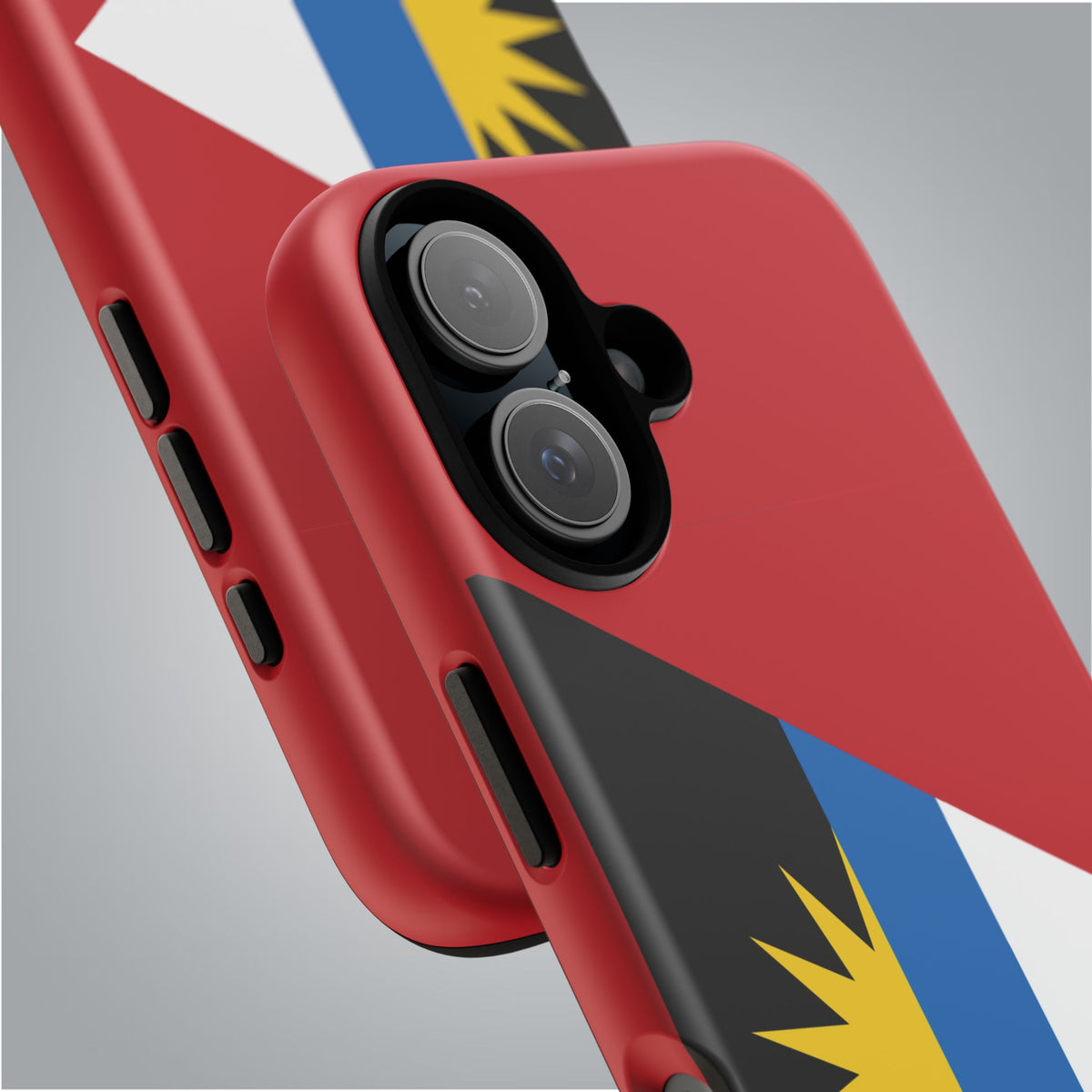 Antigua and Barbuda Flag Tough Phone Case - Irie Blues Boutique