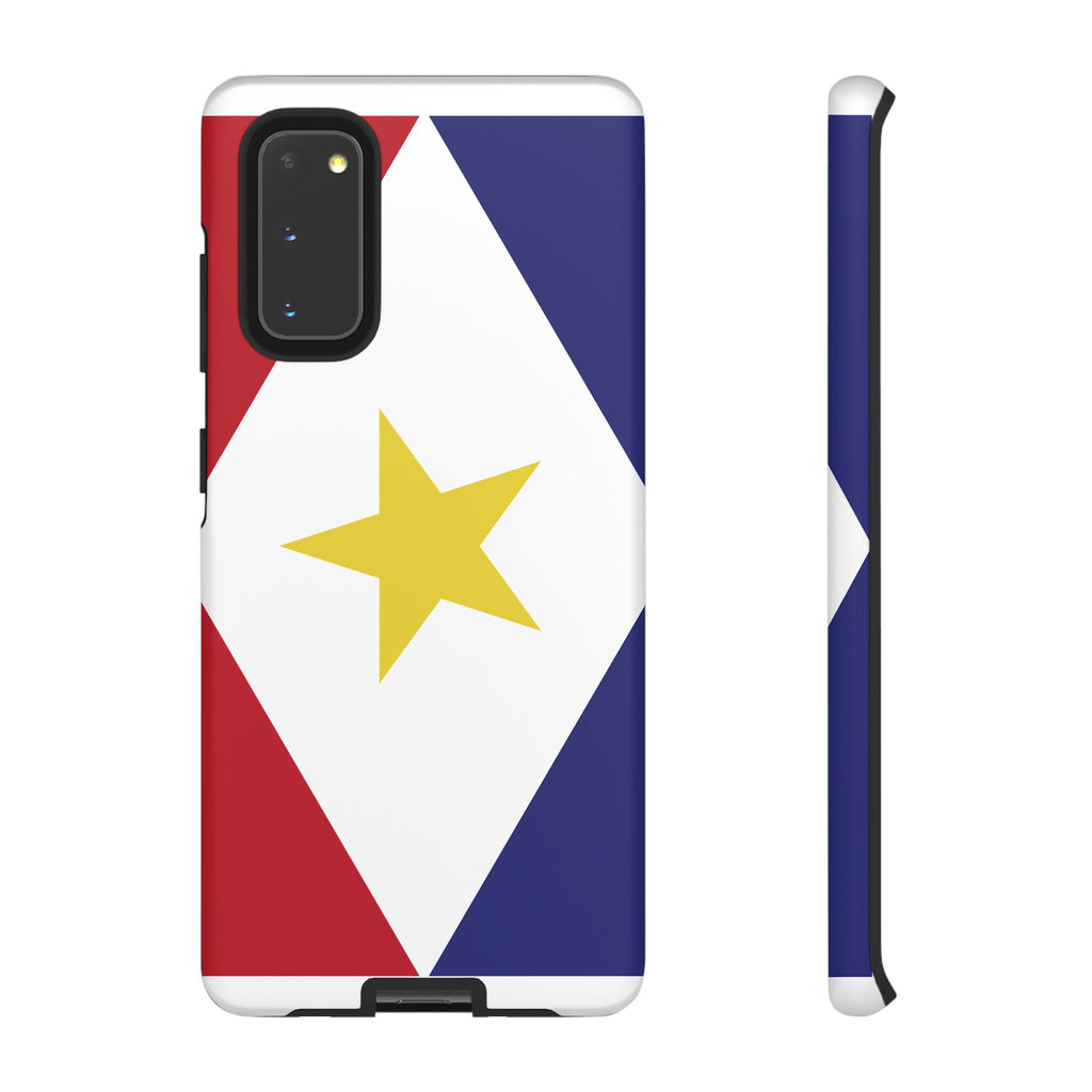 Saba Flag Tough Phone Case - Irie Blues Boutique