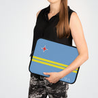 Aruba Flag Laptop Sleeve Case - Irie Blues Boutique