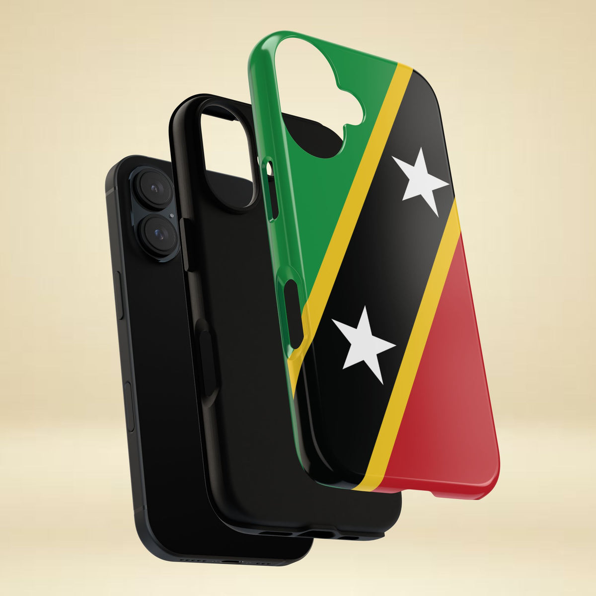 Saint Kitts and Nevis Flag Tough Phone Case - Irie Blues Boutique