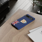Anguilla Flag Tough Phone Case - Irie Blues Boutique