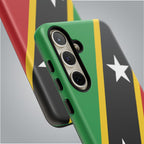 Saint Kitts and Nevis Flag Tough Phone Case - Irie Blues Boutique