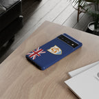 Anguilla Flag Tough Phone Case - Irie Blues Boutique