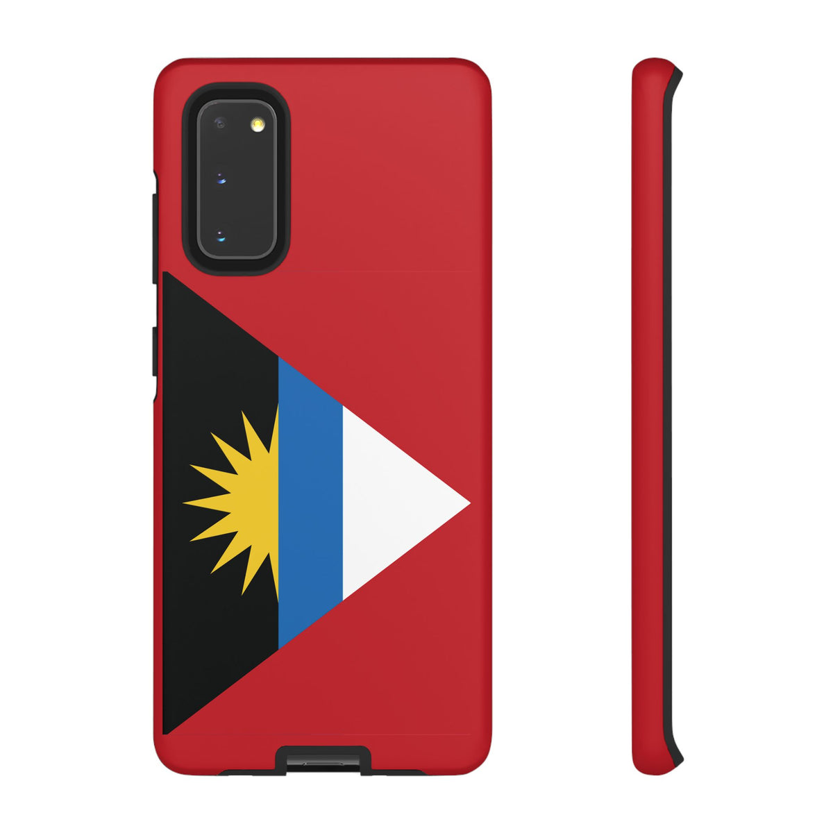Antigua and Barbuda Flag Tough Phone Case - Irie Blues Boutique