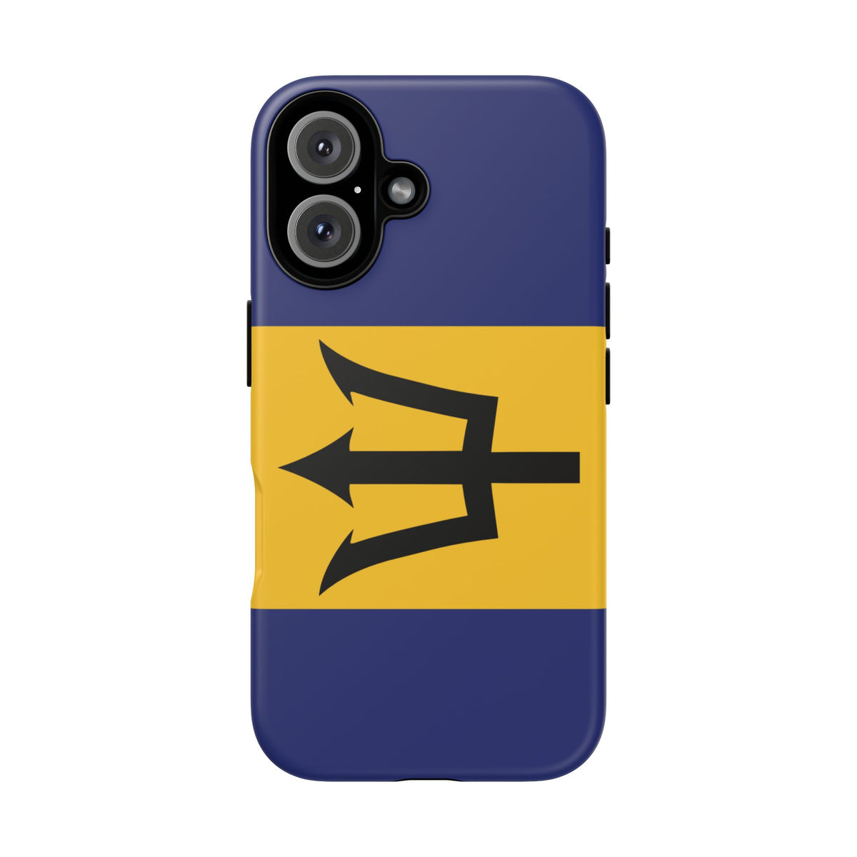 Barbados Flag Tough Phone Case - Irie Blues Boutique