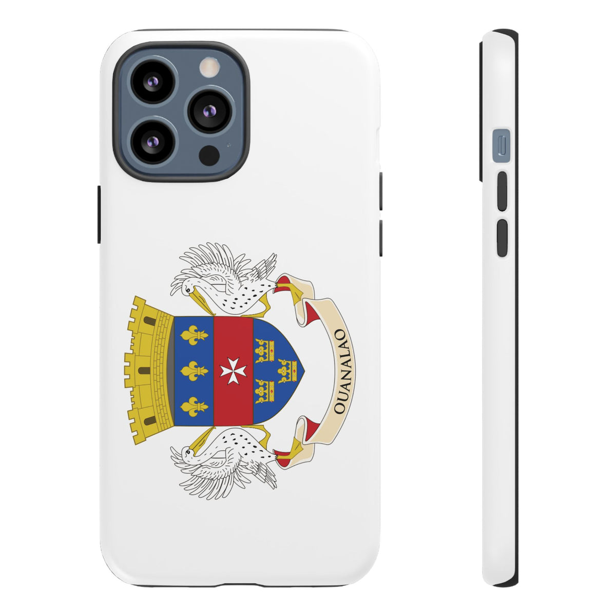 Saint Barthélemy Flag Tough Phone Case - Irie Blues Boutique