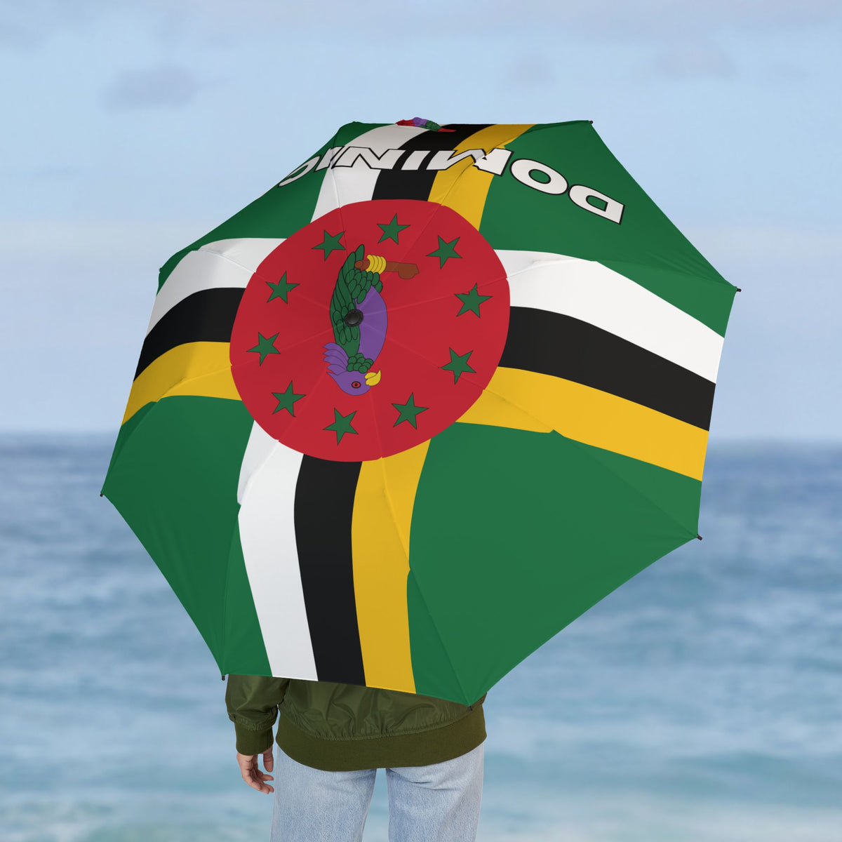 Dominica Flag Umbrella