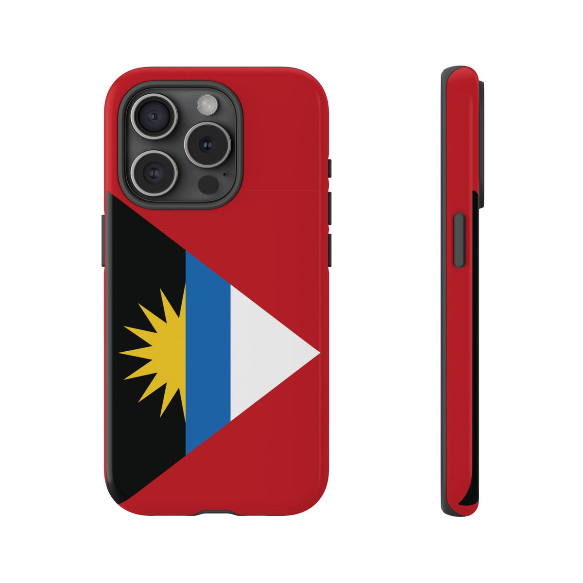 Antigua and Barbuda Flag Tough Phone Case - Irie Blues Boutique