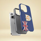 Anguilla Flag Tough Phone Case - Irie Blues Boutique