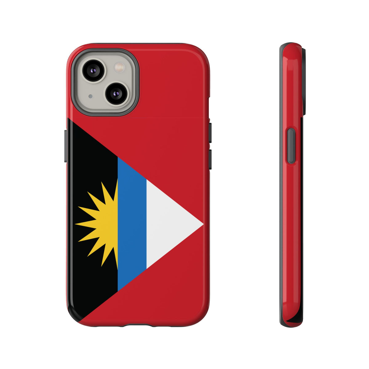 Antigua and Barbuda Flag Tough Phone Case - Irie Blues Boutique