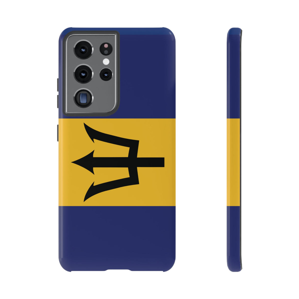 Barbados Flag Tough Phone Case - Irie Blues Boutique