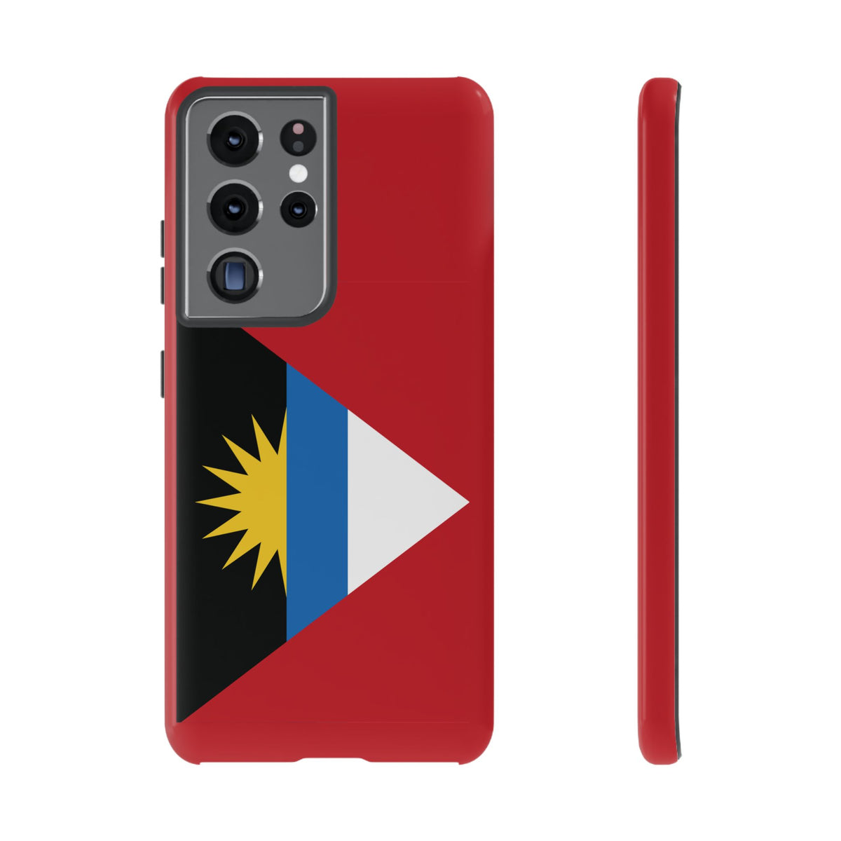 Antigua and Barbuda Flag Tough Phone Case - Irie Blues Boutique