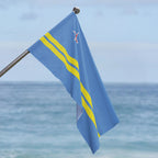 Aruba Flag Wall Art - Irie Blues Boutique