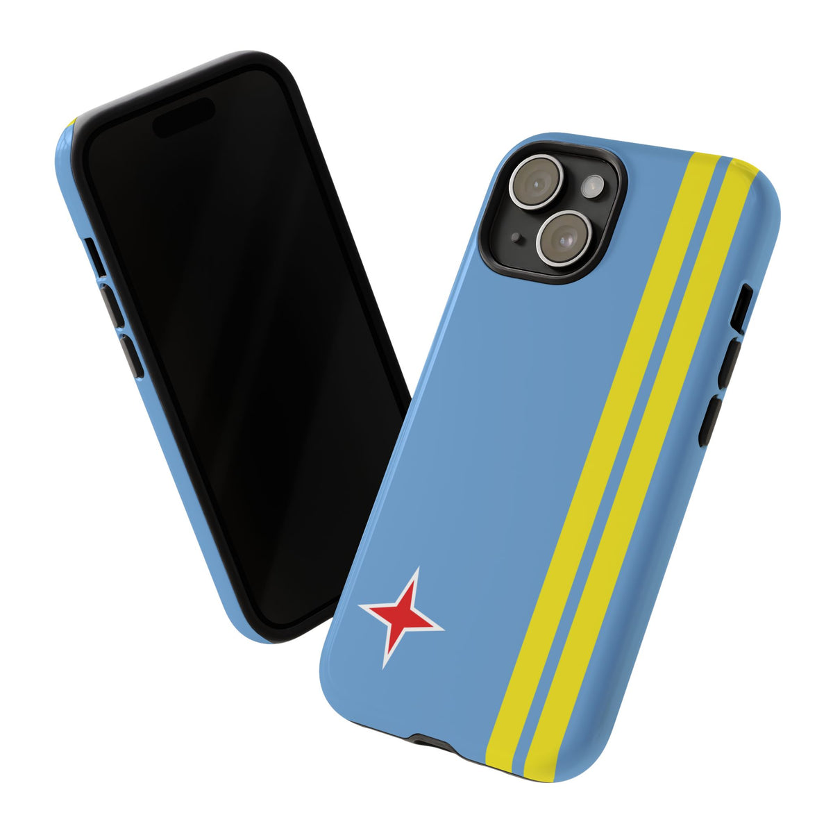 Aruba Flag Tough Phone Case - Irie Blues Boutique