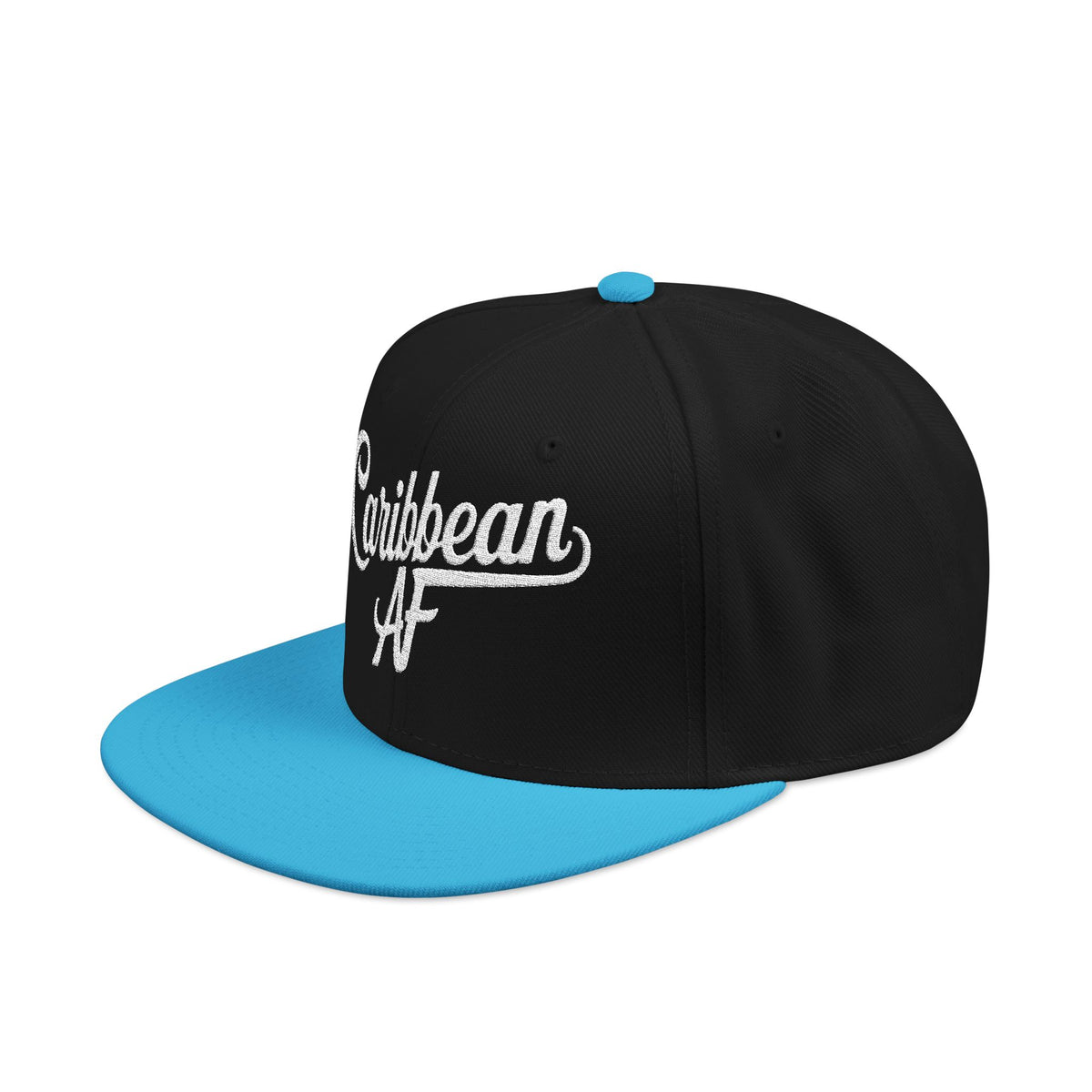 Caribbean AF Flat Bill Cap - Irie Blues Boutique