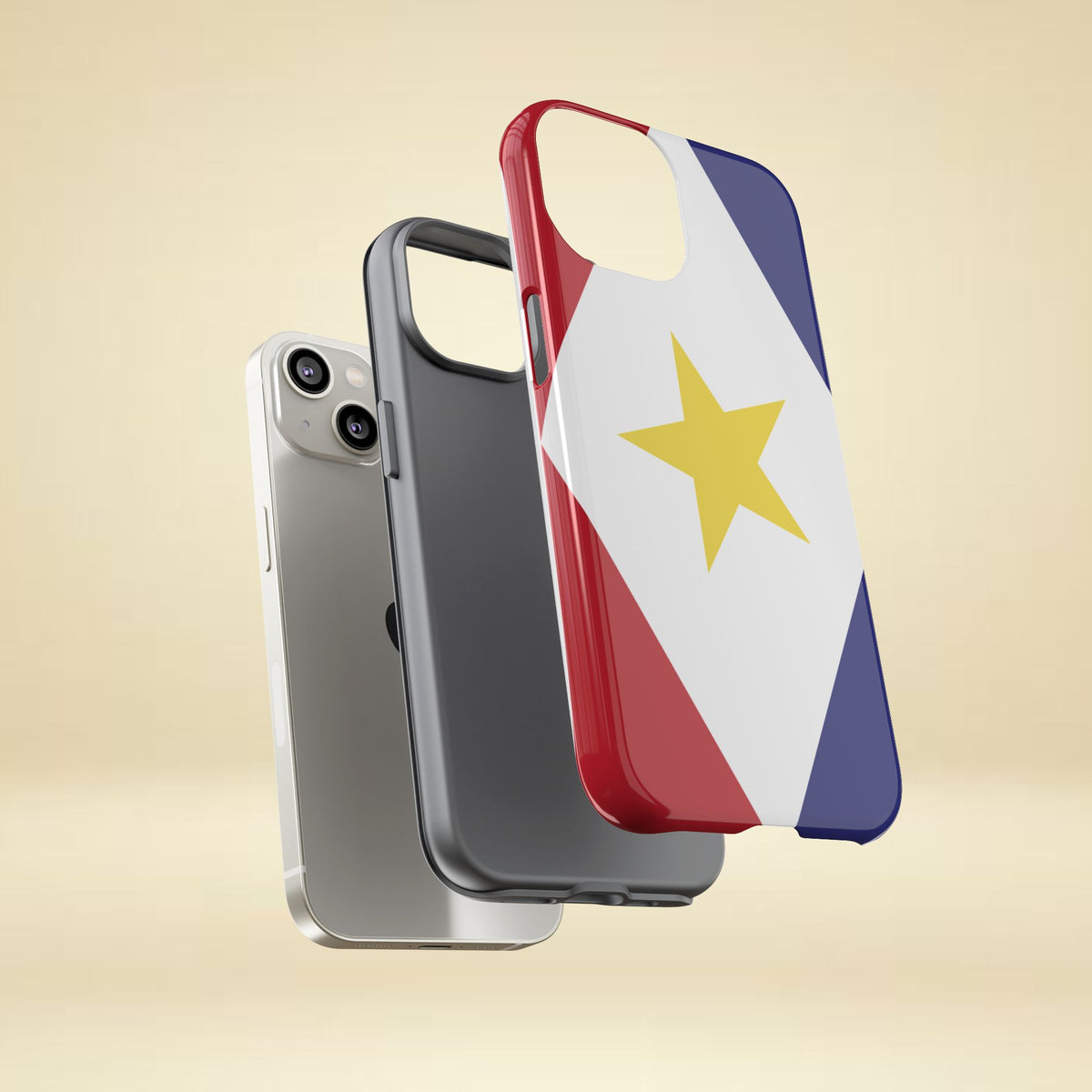 Saba Flag Tough Phone Case - Irie Blues Boutique