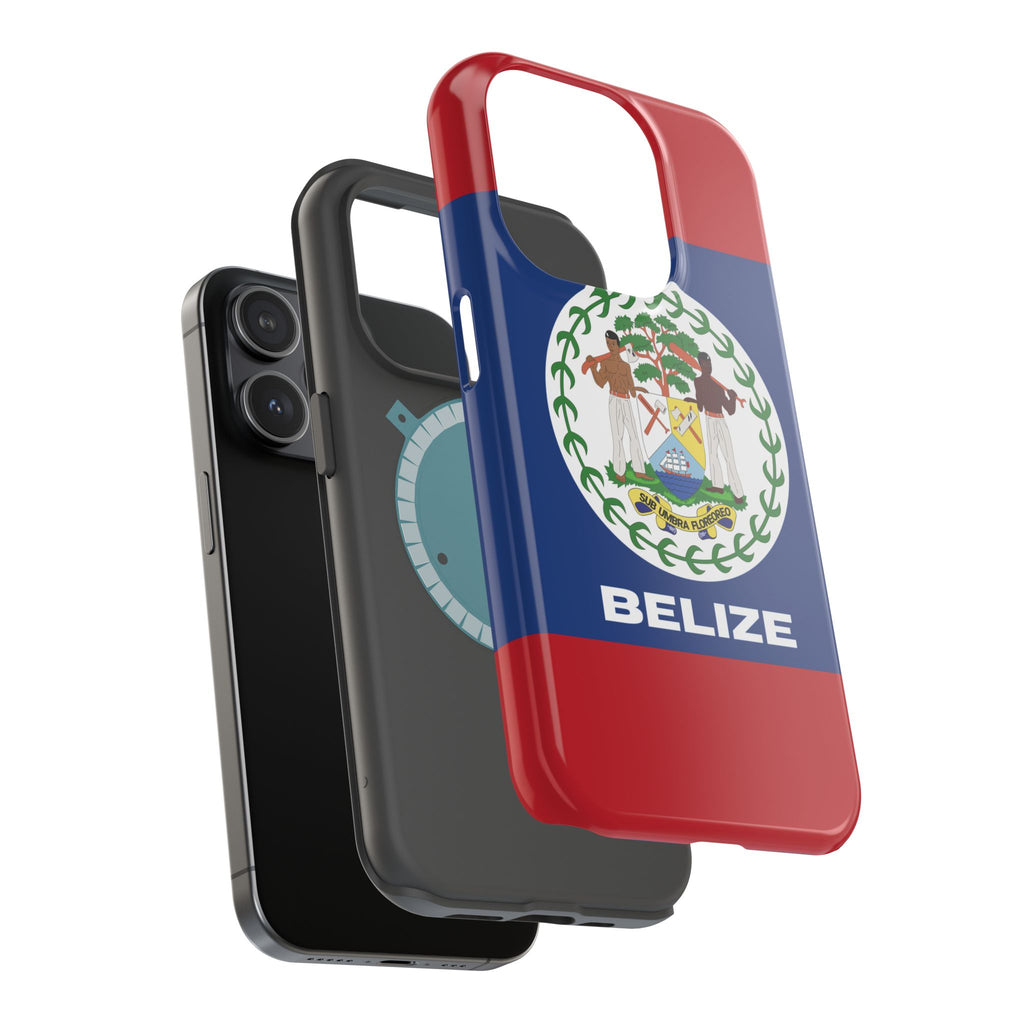 Belize Flag Magnetic Case - Irie Blues Boutique