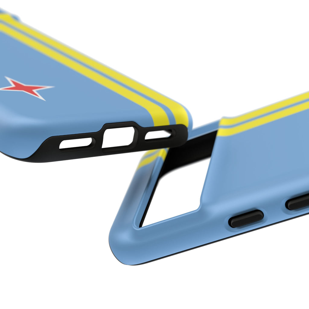 Aruba Flag Tough Phone Case - Irie Blues Boutique