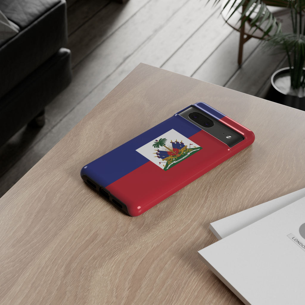 Haiti Flag Tough Phone Case - Irie Blues Boutique