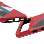 Antigua and Barbuda Flag Tough Phone Case - Irie Blues Boutique