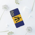Barbados Flag Tough Phone Case - Irie Blues Boutique