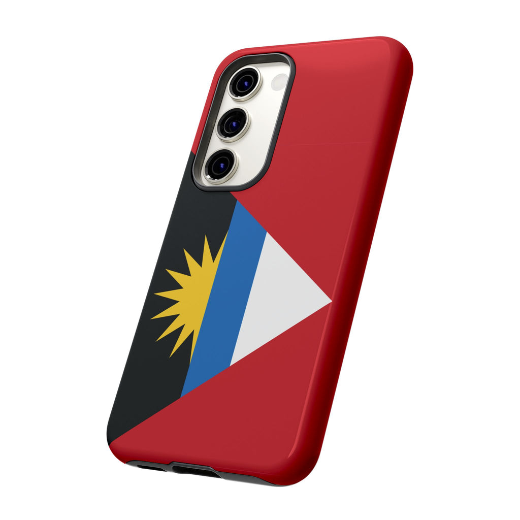 Antigua and Barbuda Flag Tough Phone Case - Irie Blues Boutique