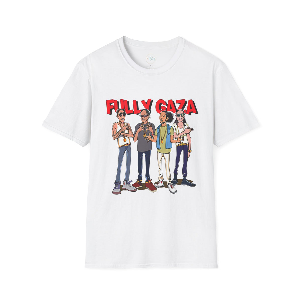 Fully Gaza T-Shirt - Irie Blues Boutique