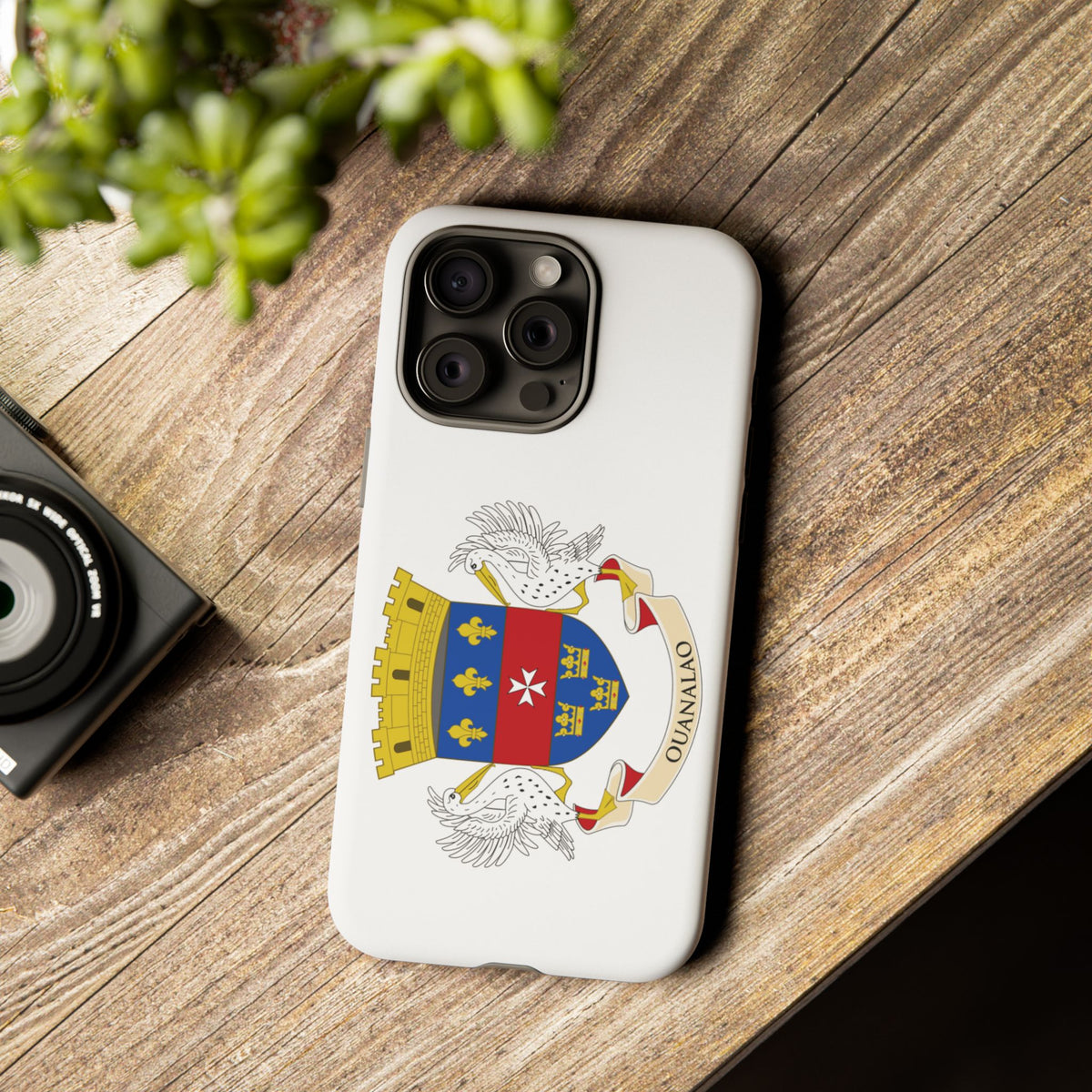 Saint Barthélemy Flag Tough Phone Case - Irie Blues Boutique