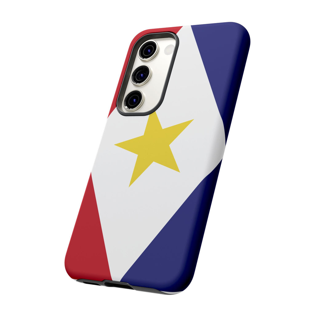 Saba Flag Tough Phone Case - Irie Blues Boutique