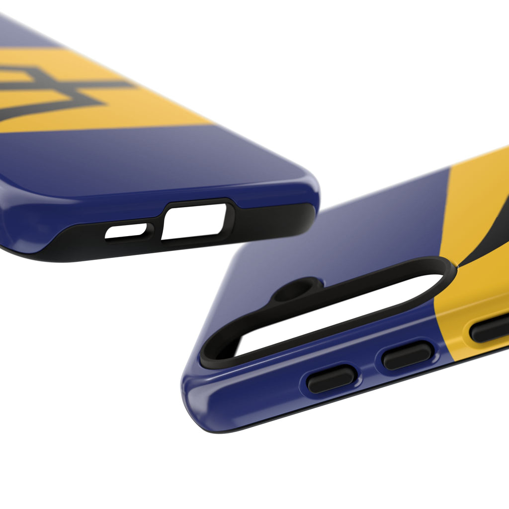 Barbados Flag Tough Phone Case - Irie Blues Boutique
