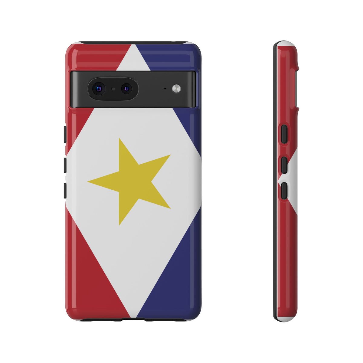 Saba Flag Tough Phone Case - Irie Blues Boutique