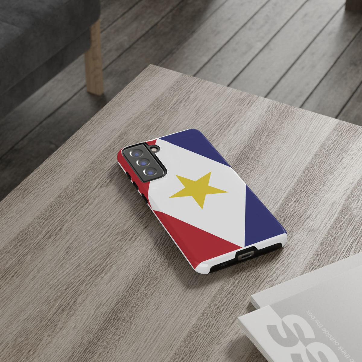 Saba Flag Tough Phone Case - Irie Blues Boutique