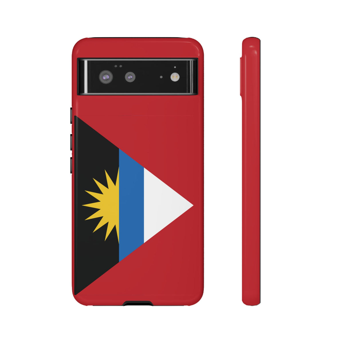 Antigua and Barbuda Flag Tough Phone Case - Irie Blues Boutique