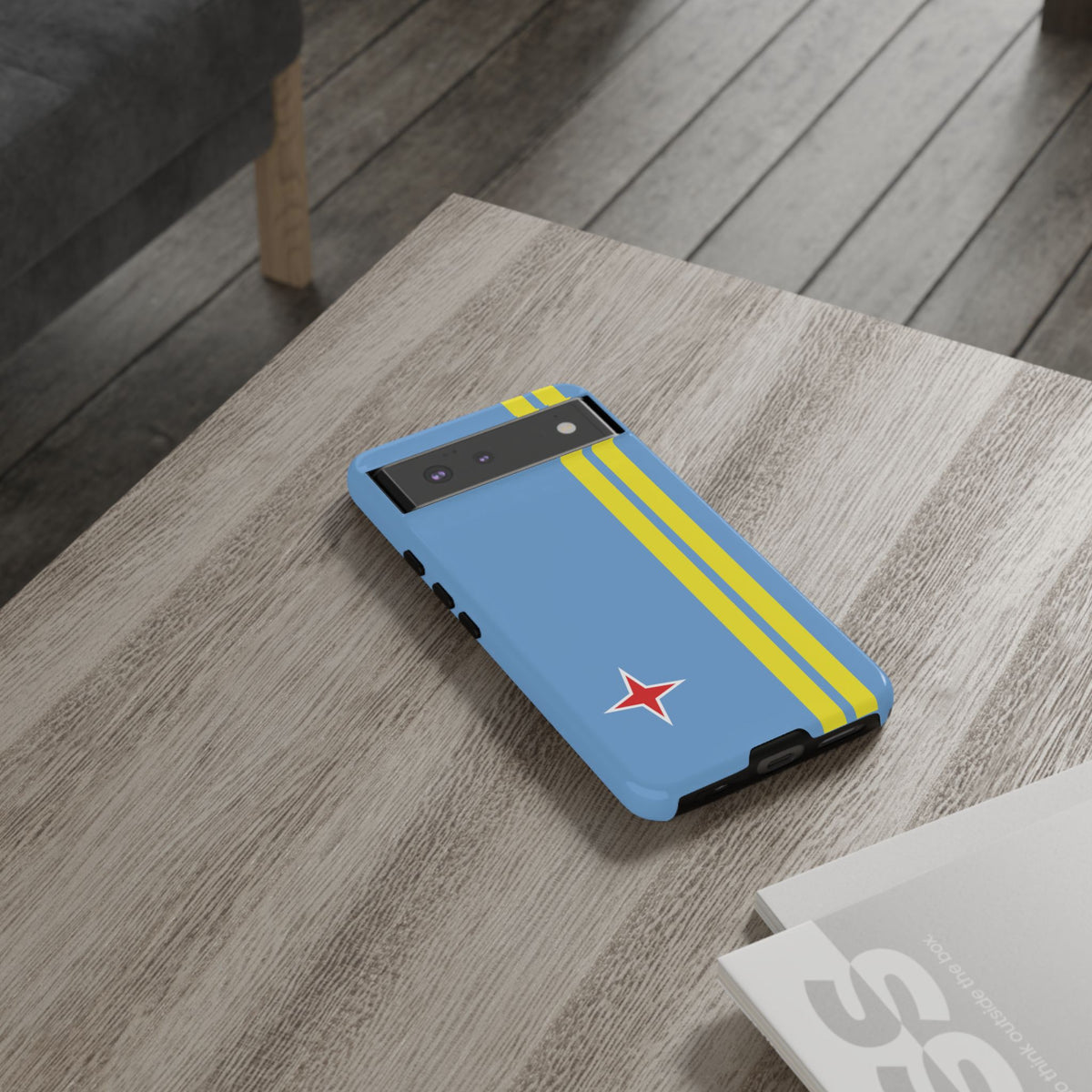 Aruba Flag Tough Phone Case - Irie Blues Boutique