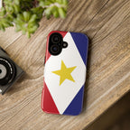 Saba Flag Tough Phone Case - Irie Blues Boutique