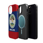Belize Flag Magnetic Case - Irie Blues Boutique