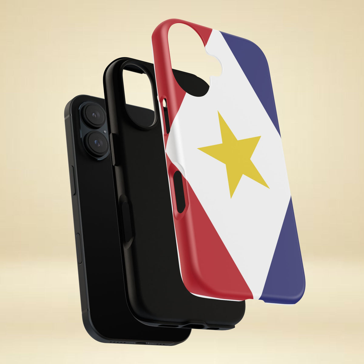 Saba Flag Tough Phone Case - Irie Blues Boutique