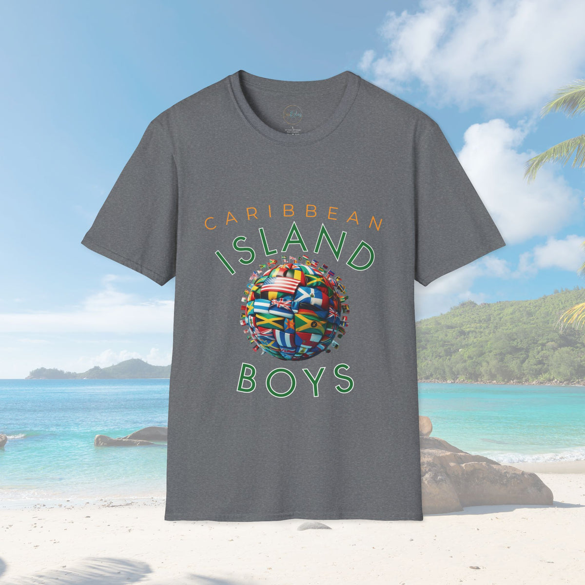 Caribbean Island Boys Shirt - Irie Blues Boutique