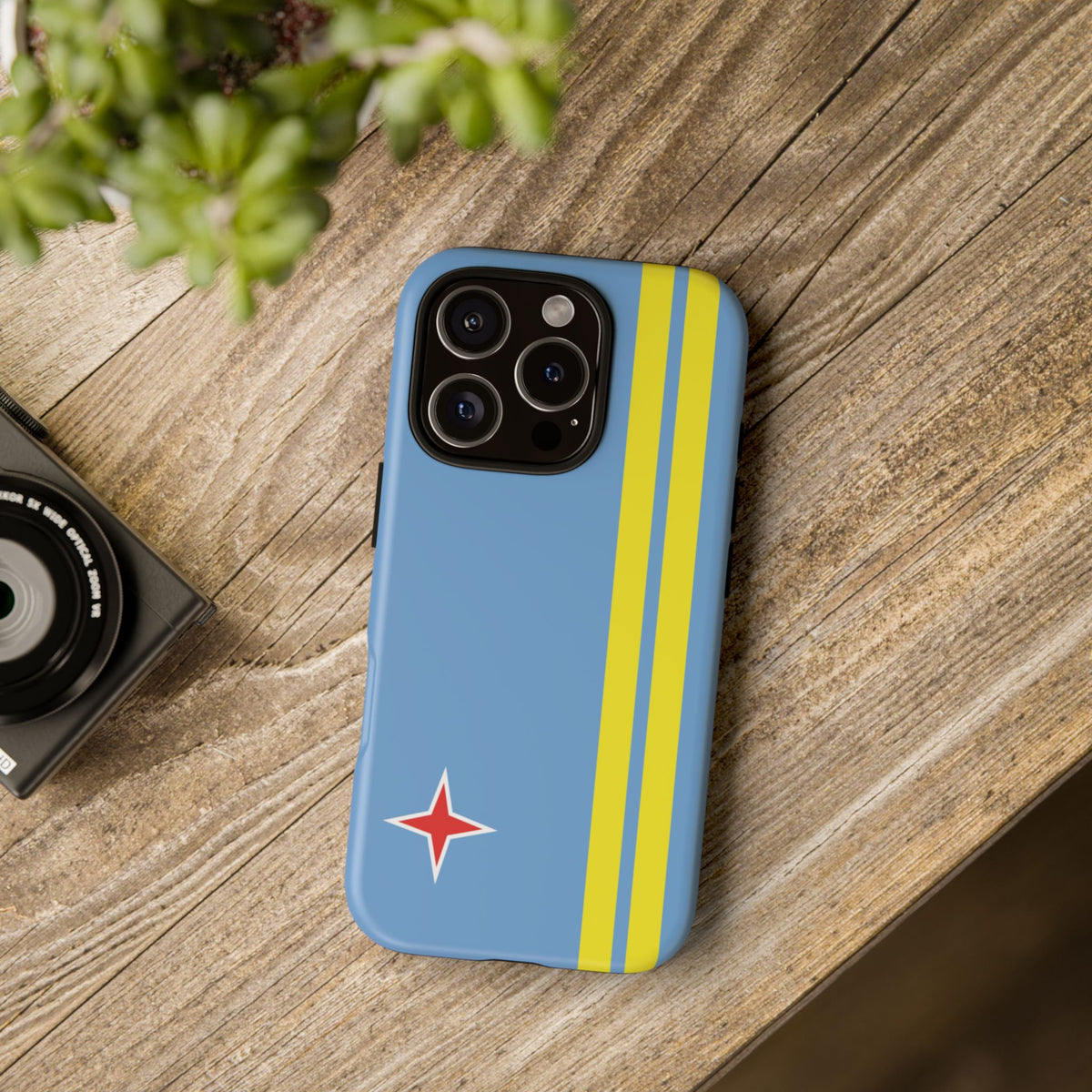 Aruba Flag Tough Phone Case - Irie Blues Boutique