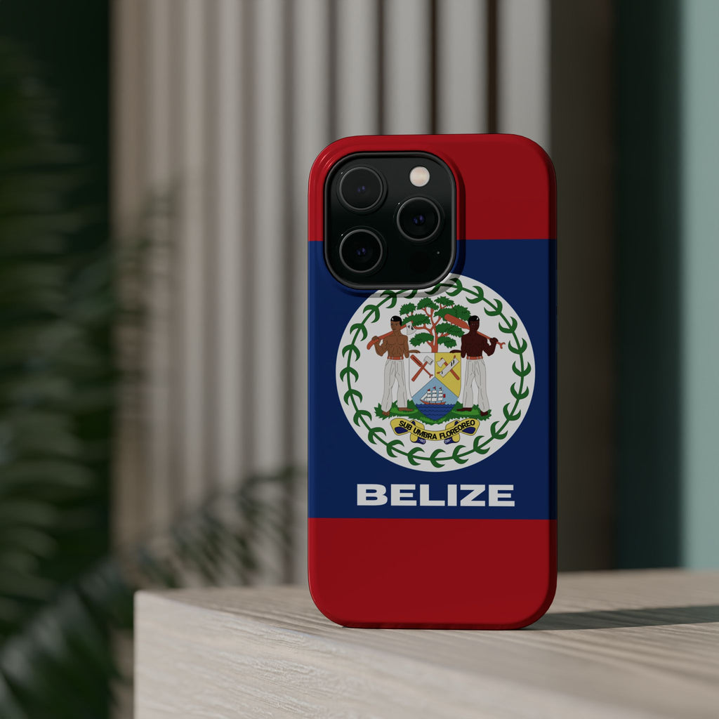 Belize Flag Magnetic Case - Irie Blues Boutique