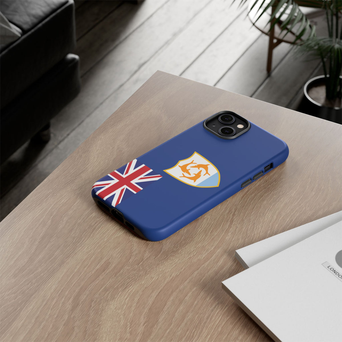 Anguilla Flag Tough Phone Case - Irie Blues Boutique