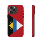 Antigua and Barbuda Flag Tough Phone Case - Irie Blues Boutique