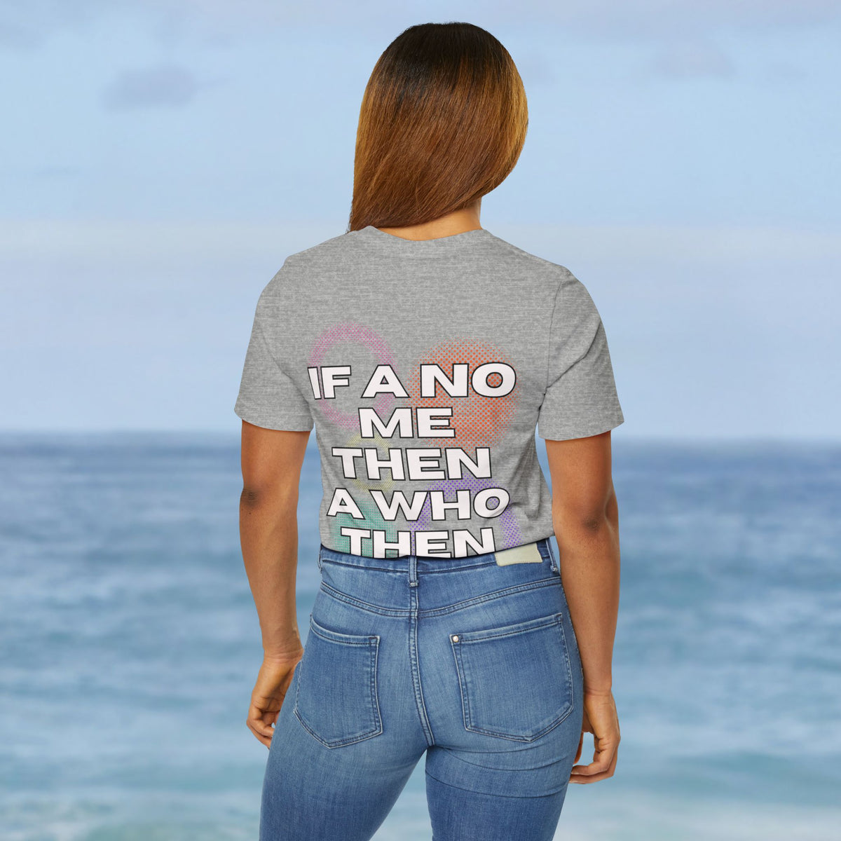 Alkaline If a No Me Then a Who Then Collage T-Shirt - Irie Blues Boutique