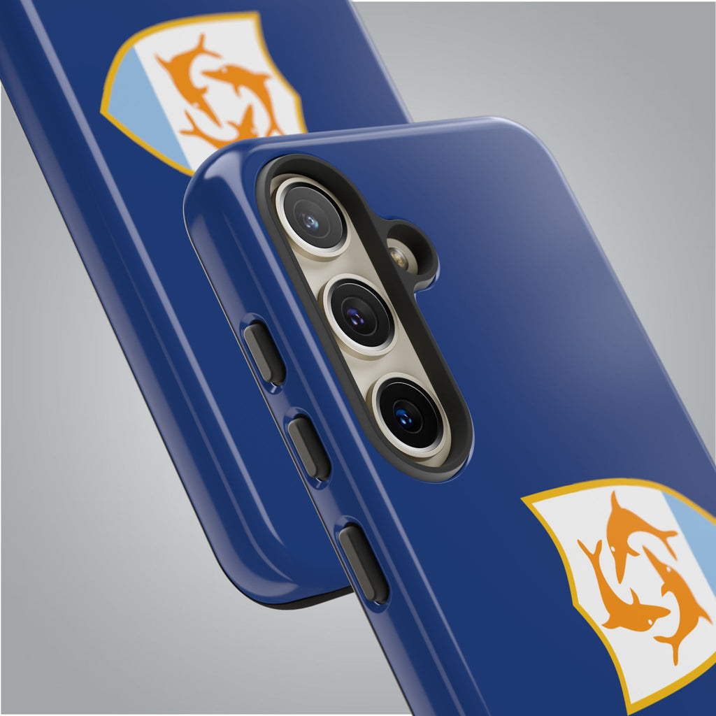 Anguilla Flag Tough Phone Case - Irie Blues Boutique