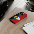 Antigua and Barbuda Flag Tough Phone Case - Irie Blues Boutique