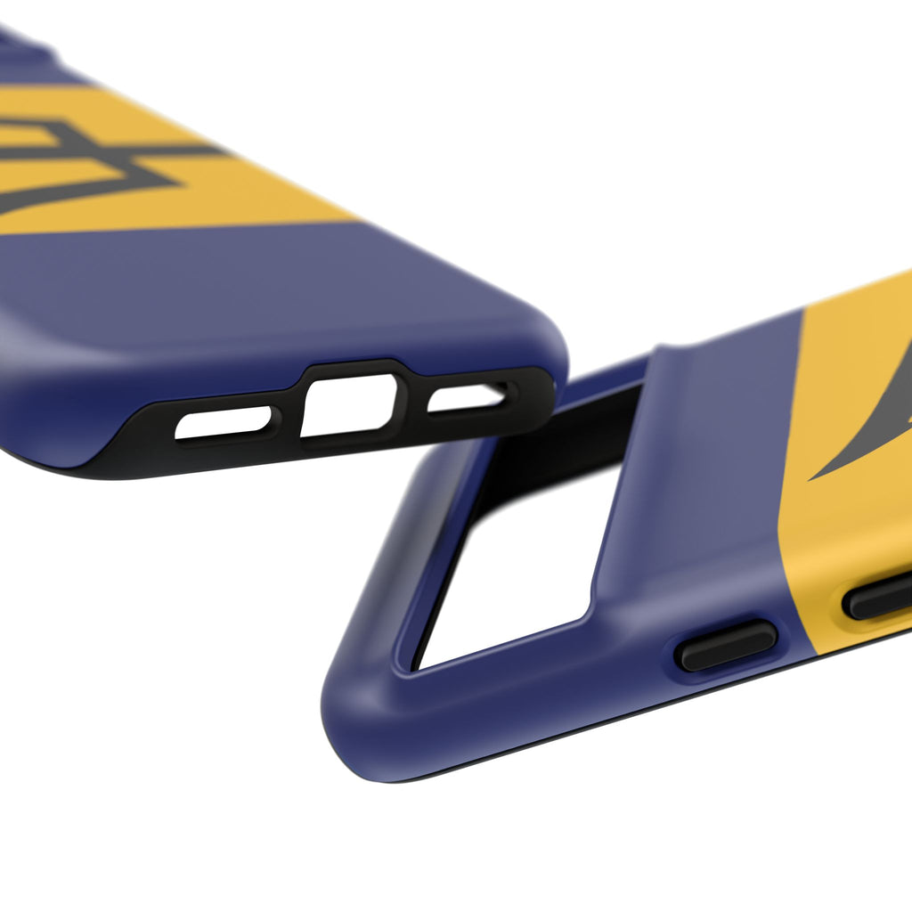 Barbados Flag Tough Phone Case - Irie Blues Boutique