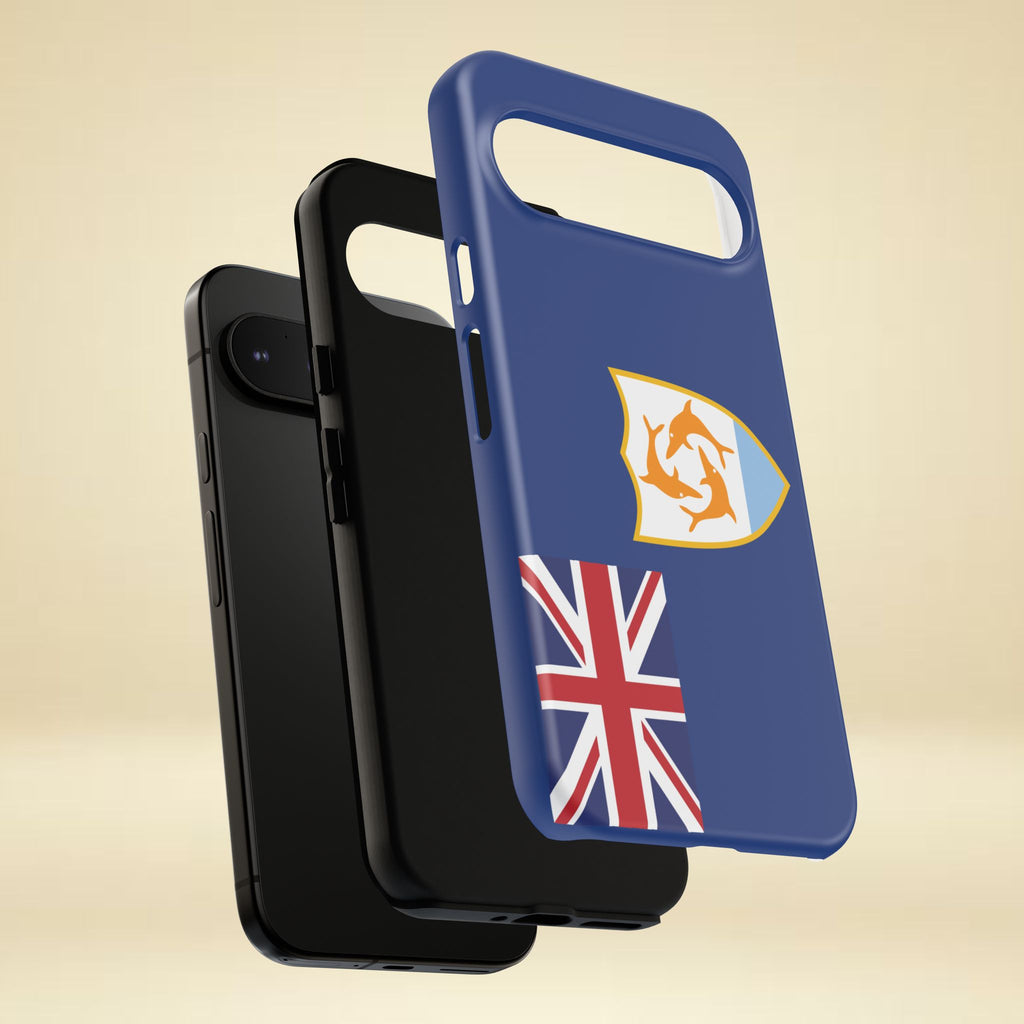 Anguilla Flag Tough Phone Case - Irie Blues Boutique
