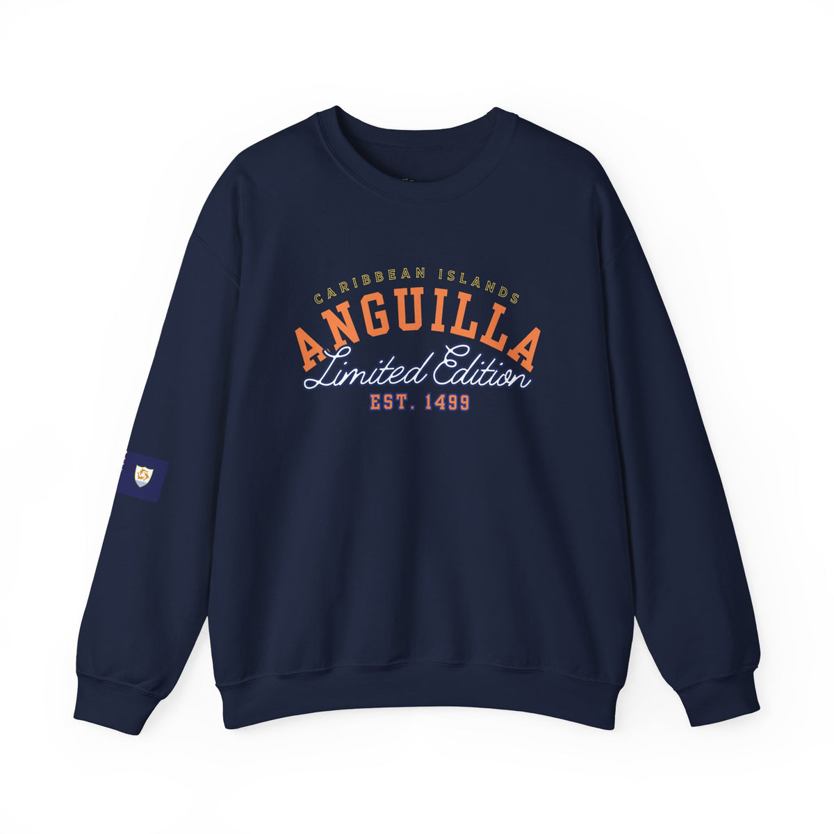 Anguilla Caribbean Islands Sweatshirt - Irie Blues Boutique