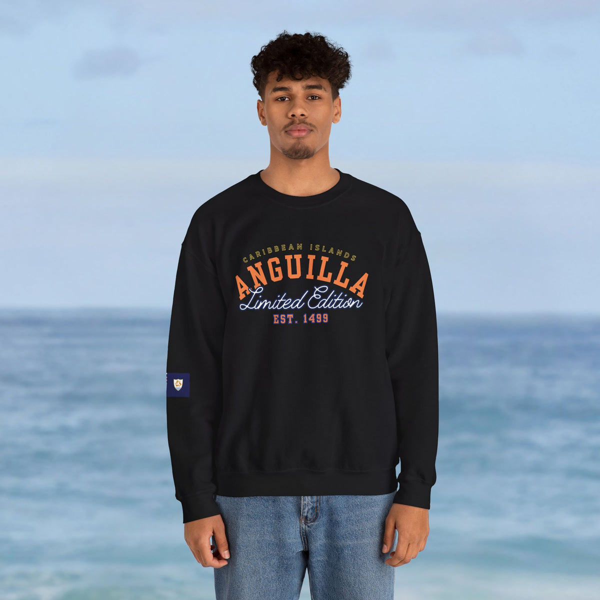 Anguilla Caribbean Islands Sweatshirt - Irie Blues Boutique