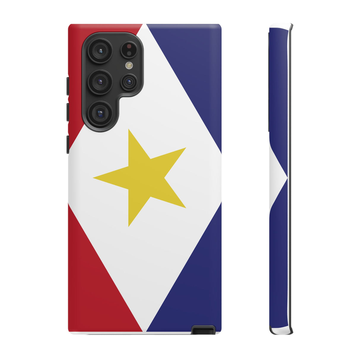 Saba Flag Tough Phone Case - Irie Blues Boutique
